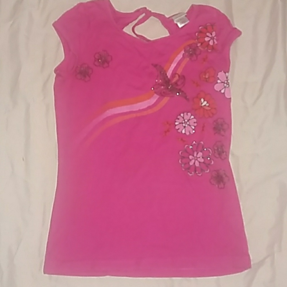 Pink top with detailing